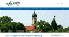 Desktop Screenshot of forstinning.de